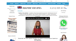 Desktop Screenshot of ingilterevizeofisi.com
